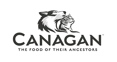 the logo for Canagan Dog and Cat food