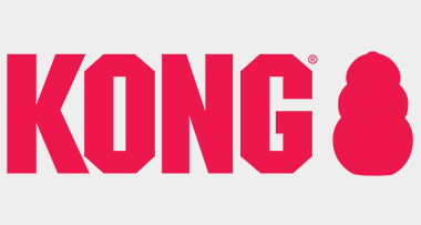 the logo for Kong dog and cat toys